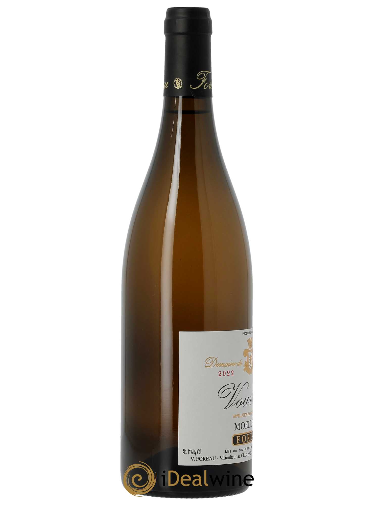Vouvray Moelleux Réserve Clos Naudin - Philippe Foreau  2022 - Lot de 1 Bouteille