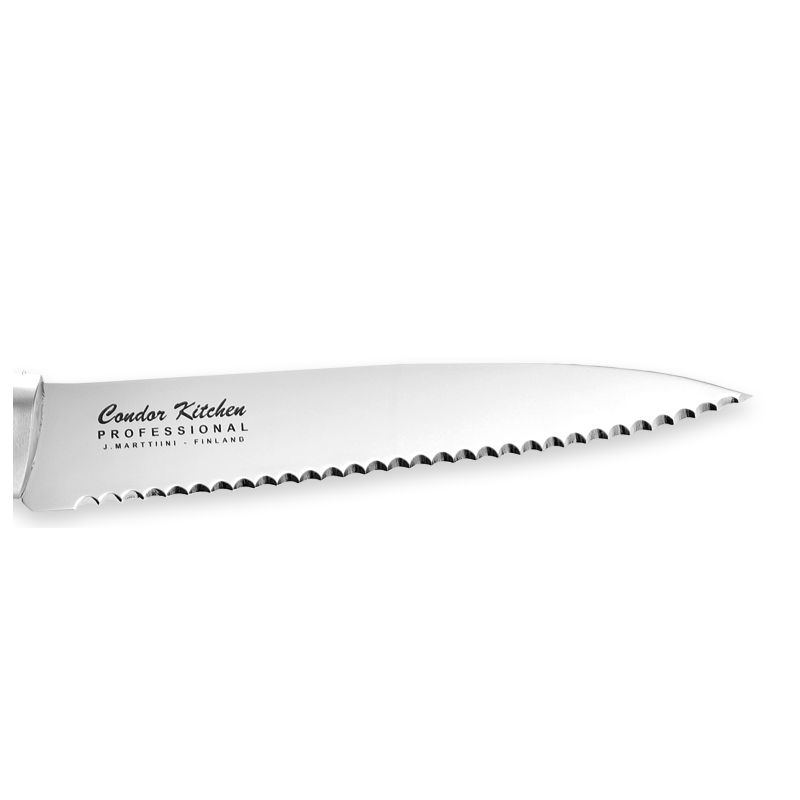 Coltello marttiini da pane seghettato Condor cm. 20