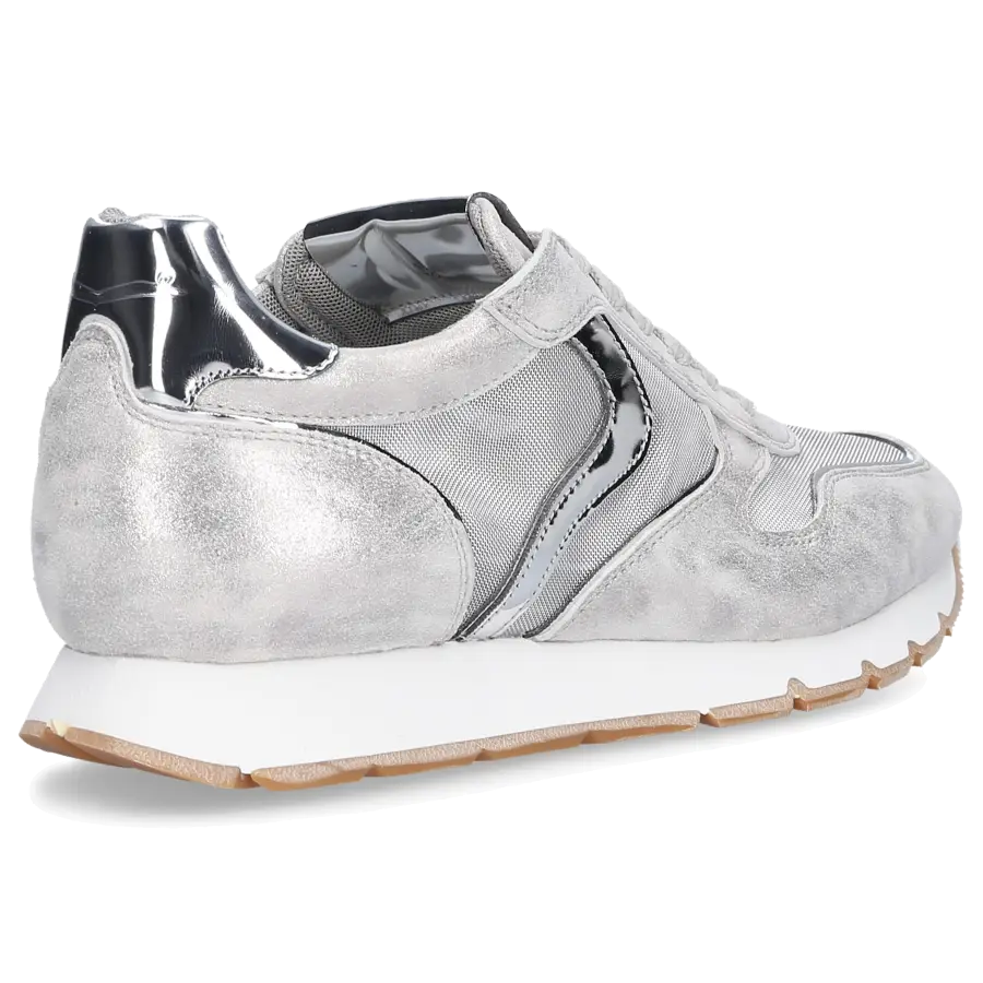 VOILE BLANCHE - Sneaker low JULIA Mesh - silber