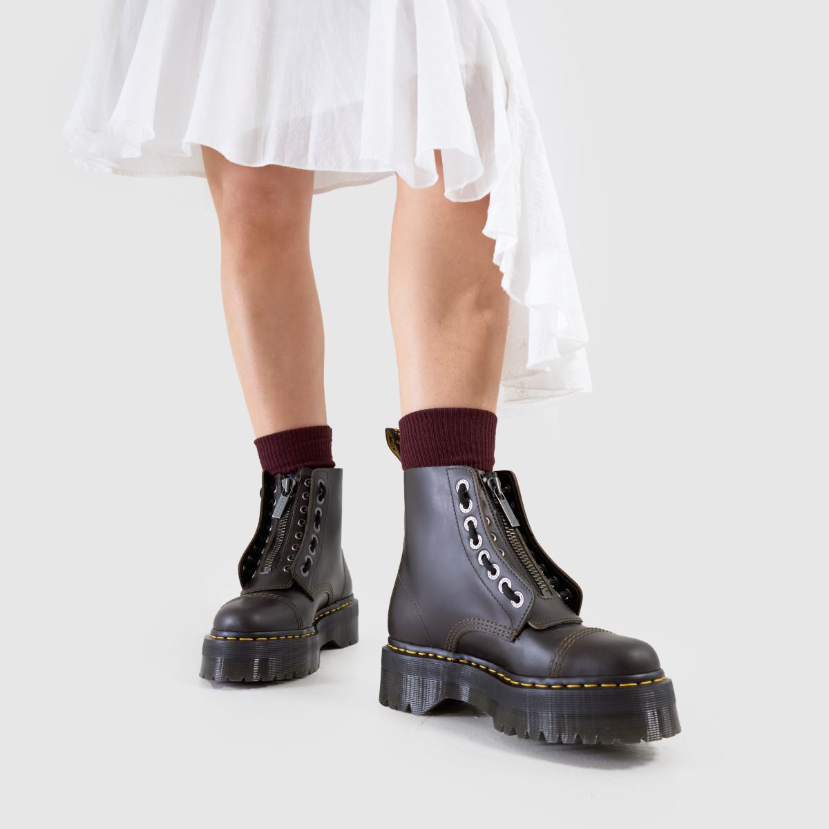 Dr Martens – Sinclair – Bruna stövlar