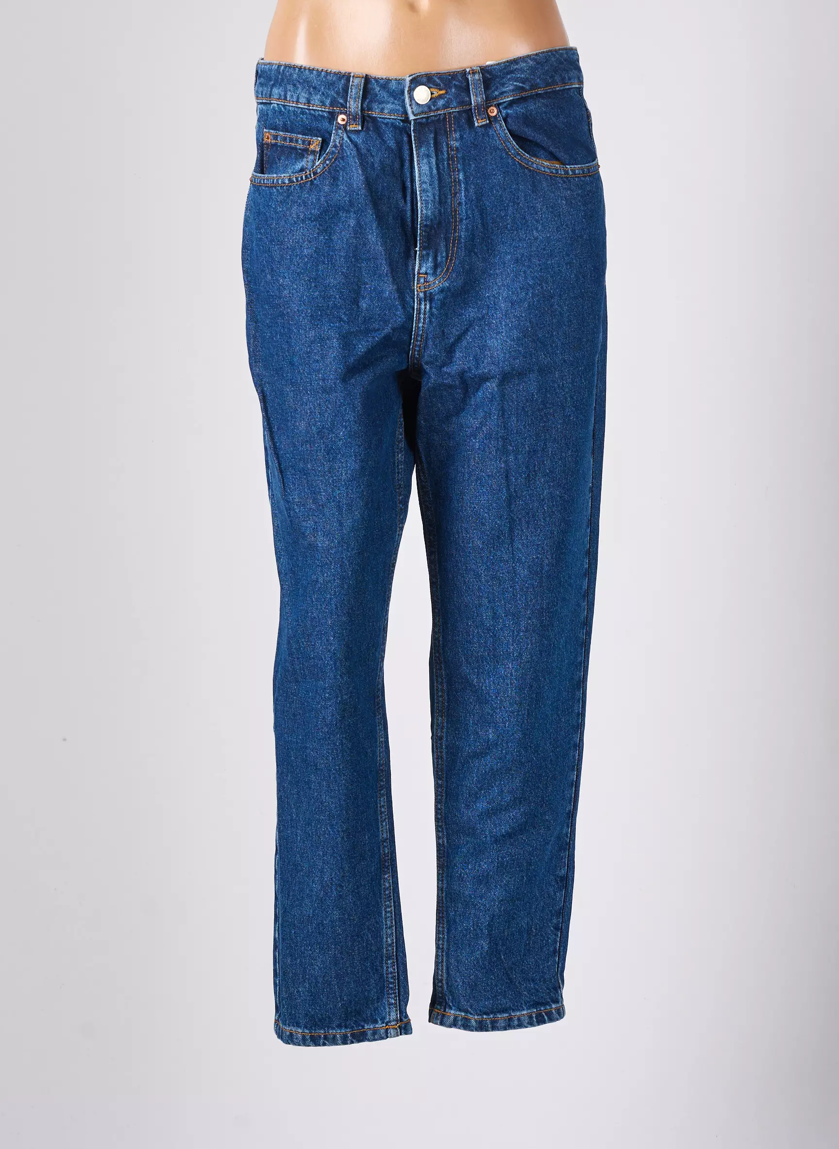 Cache Cache Jean Mom Femme couleur bleu