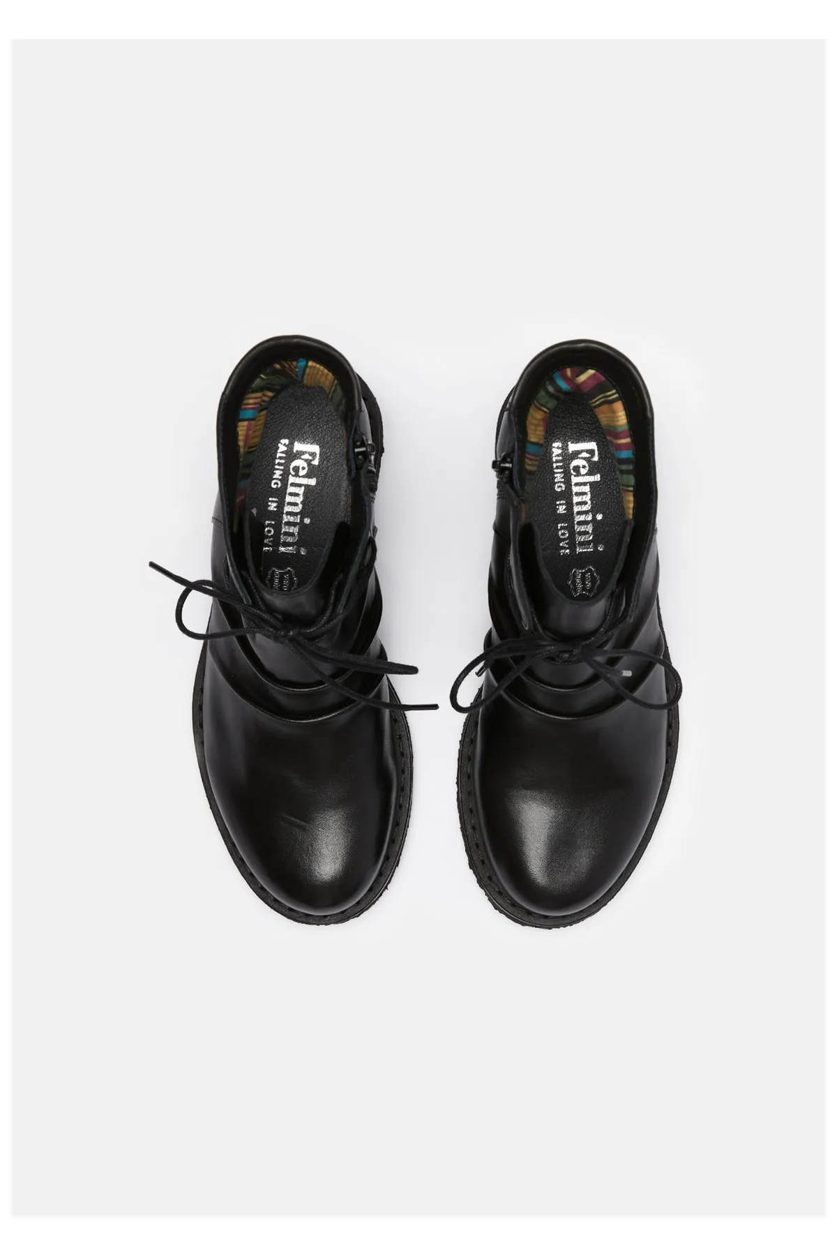 Felmini  Stiefelette - Schwarz - Blockabsatz