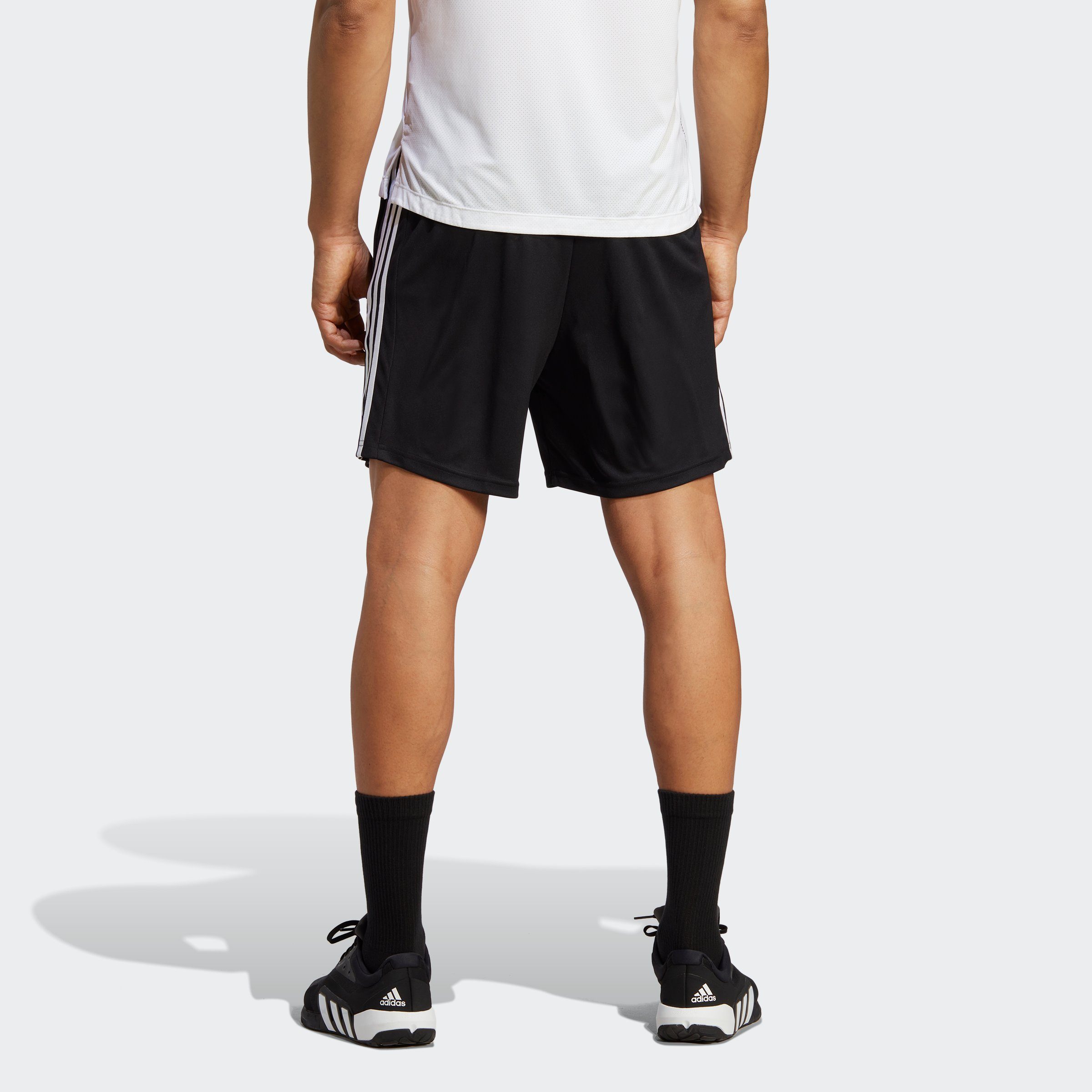 adidas Performance Shorts TRAIN ESSENTIALS PIQUÉ 3STREIFEN TRAININGSSHORTS (1-tlg)