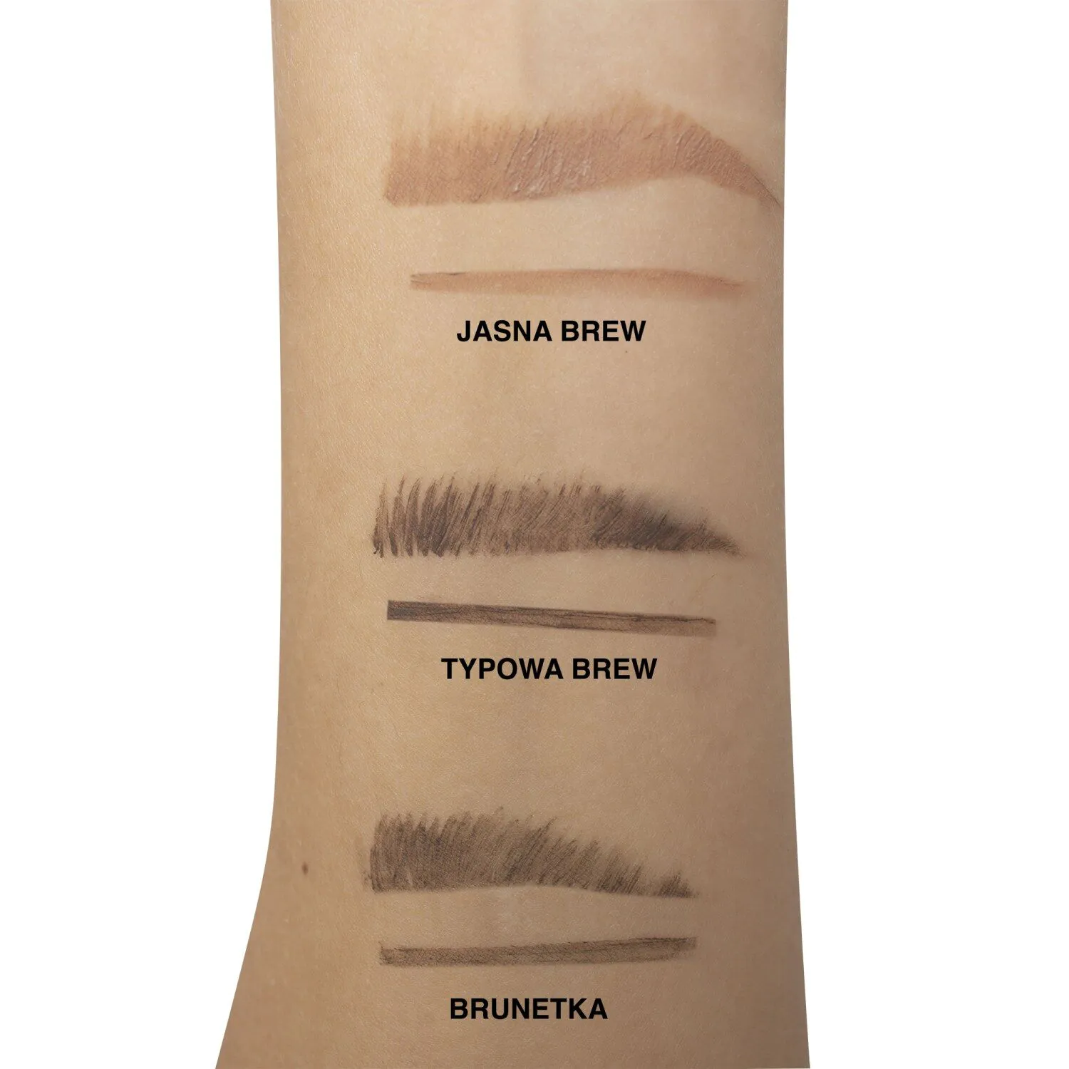Glam Shop Seconds Eyebrows Brunette gel za obrve