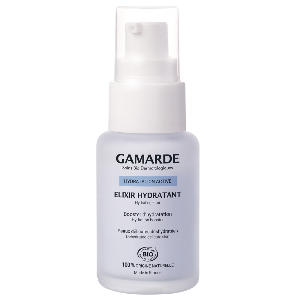 gamarde ELIXIR HYDRATANT Flacon  pompe 30 ml Booster d'hydratation