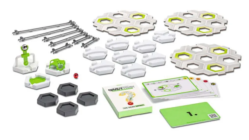 Ravensburger Beschäftigung - GraviTrax The Game Impact - Logikspiel für Kugelbahn Fans