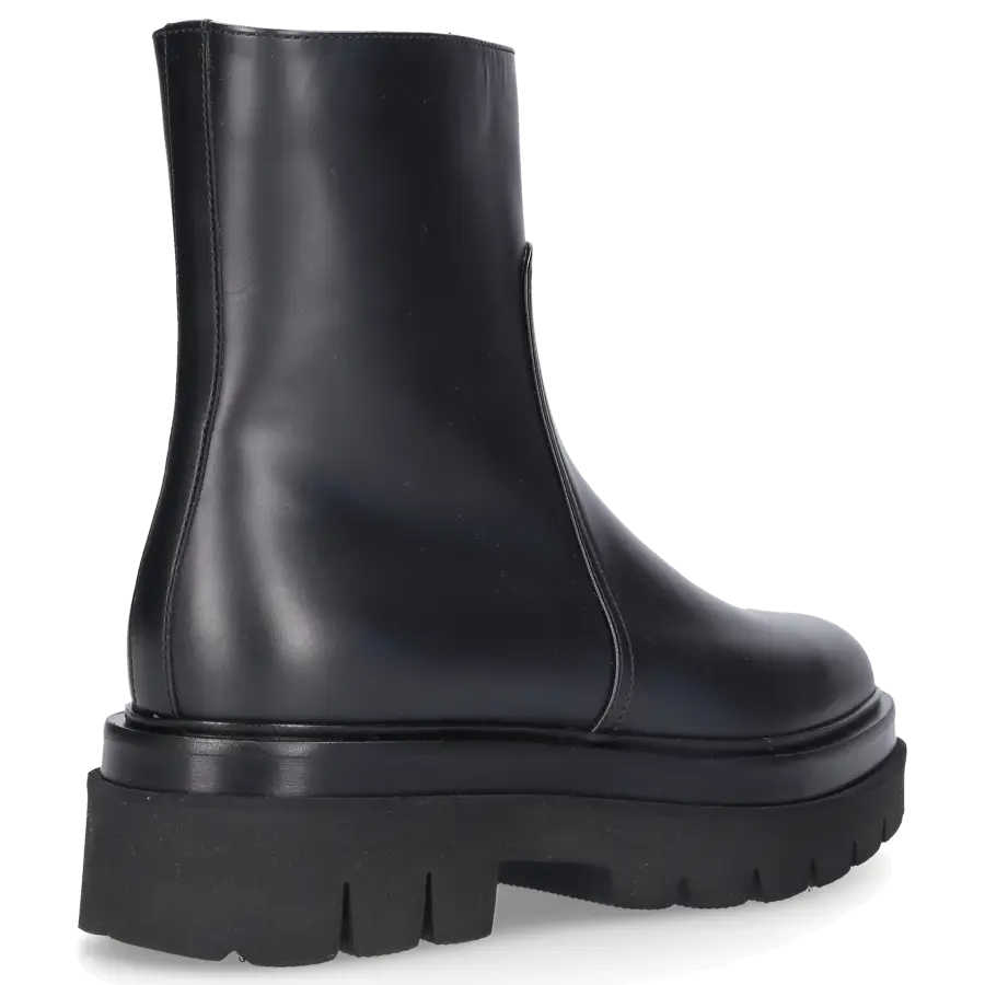 Santoni - Stiefeletten 58956 Kalbsleder - schwarz
