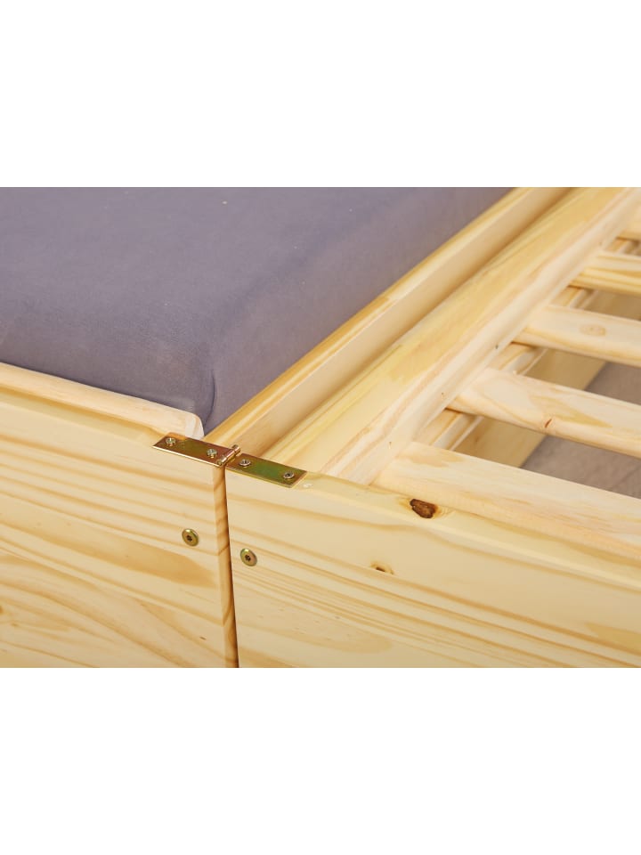 ebuy24 Bett Lotved Holz 97 x 209 cm günstig kaufen onesize