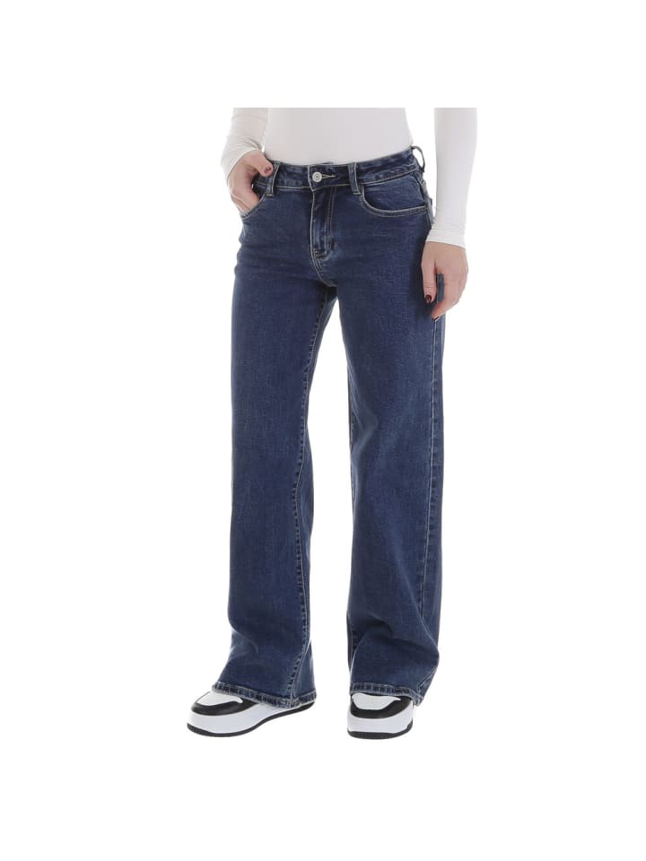 Ital-Design Jeans in Blau günstig kaufen
