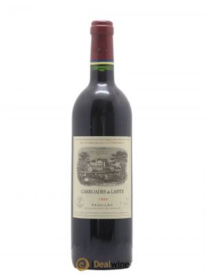 Carruades de Lafite Rothschild Second vin  1999 - Lot de 1 Bouteille