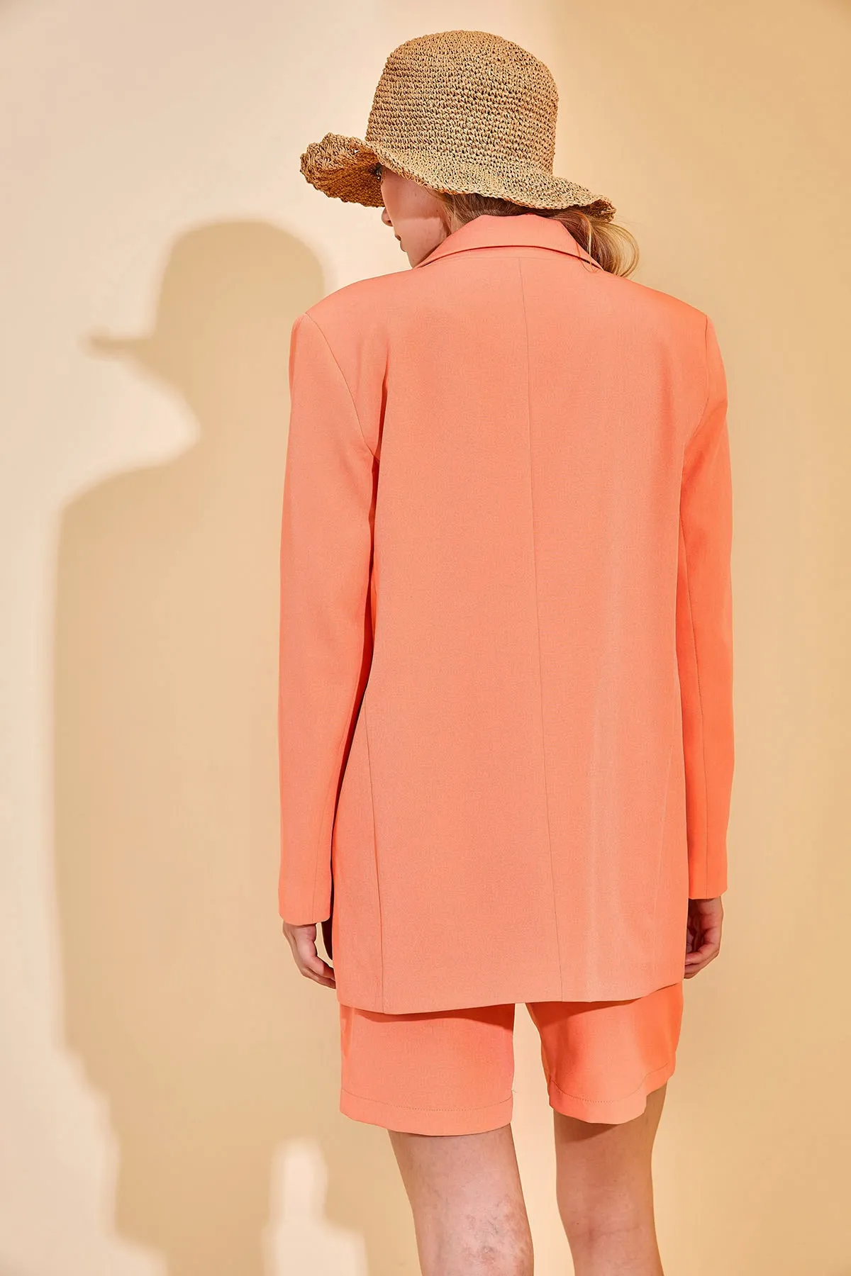 XHAN  Zweireihiger Damenanzug mit Jacke 2YZK8-12871-21