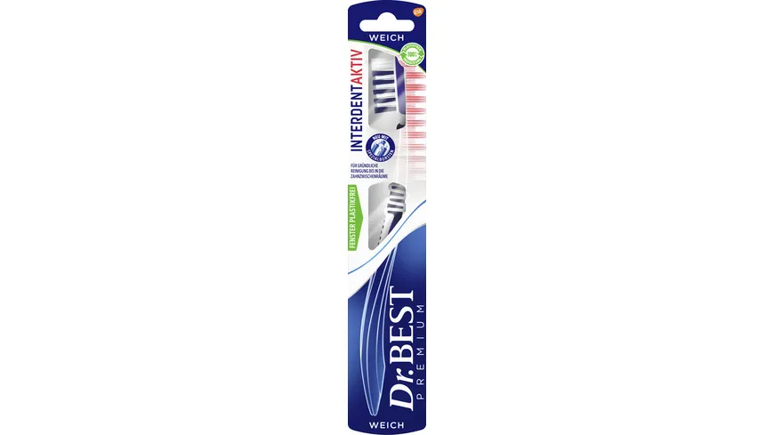 Dr.BEST Interdent Aktiv weich Zahnbürste