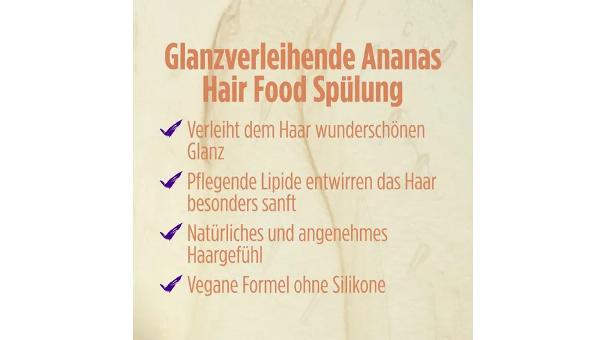 Garnier Fructis Spülung HARIFOOD Ananas 400 ml