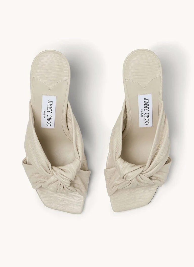 Chinelo de couro Jimmy Choo Avenue 85