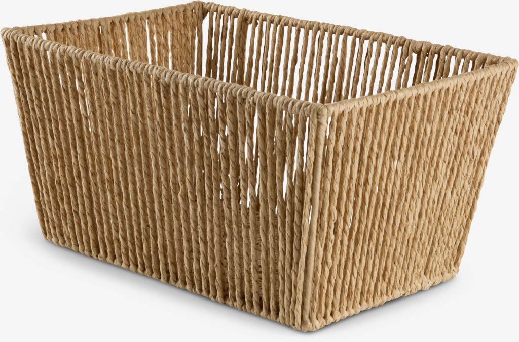 LARSEMIL kurv LARSEMIL B23xL33xH17cm naturlig