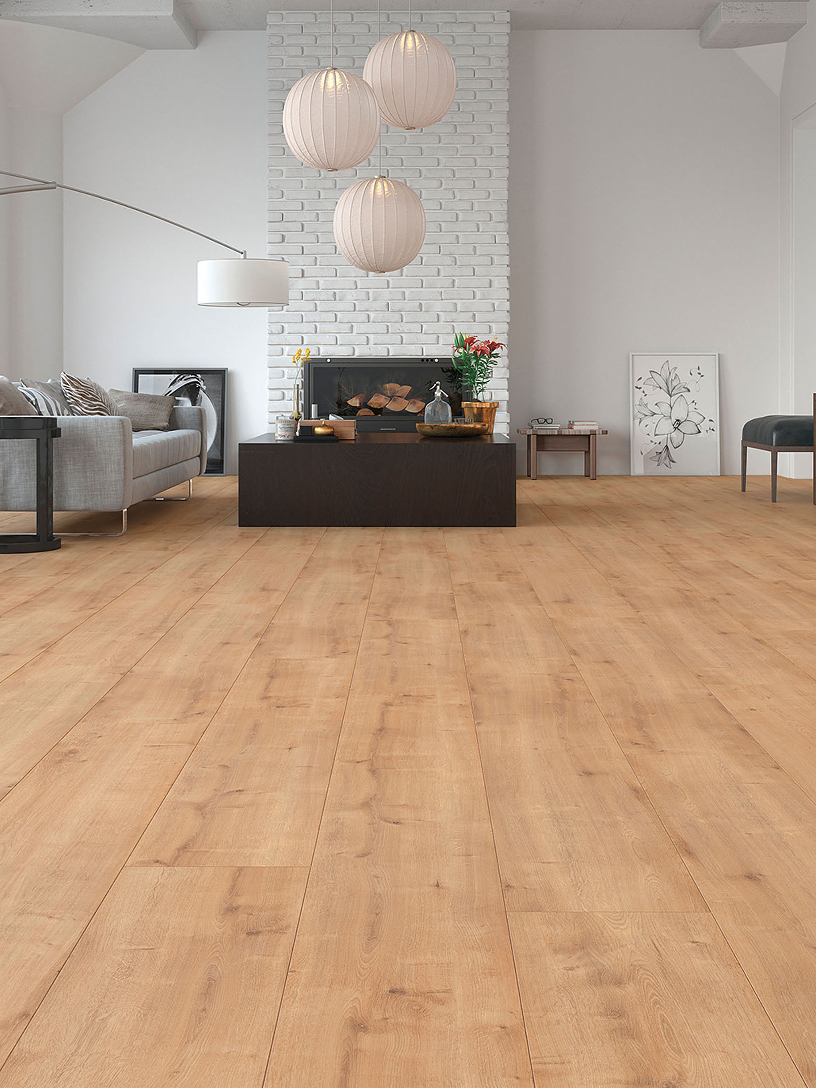 Natura XXL Klick-Laminat, Dark Craft Oak 62271