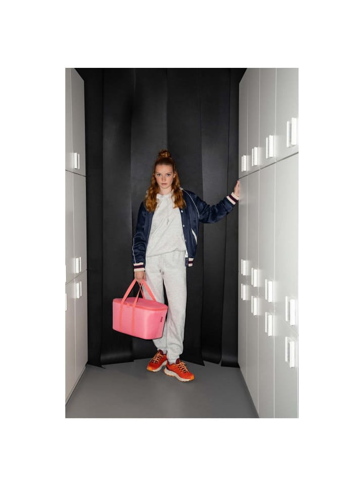 Reisenthel thermo coolerbag - Kühltasche 44.5 cm (twist powder blue) in mesh coral günstig kaufen onesize