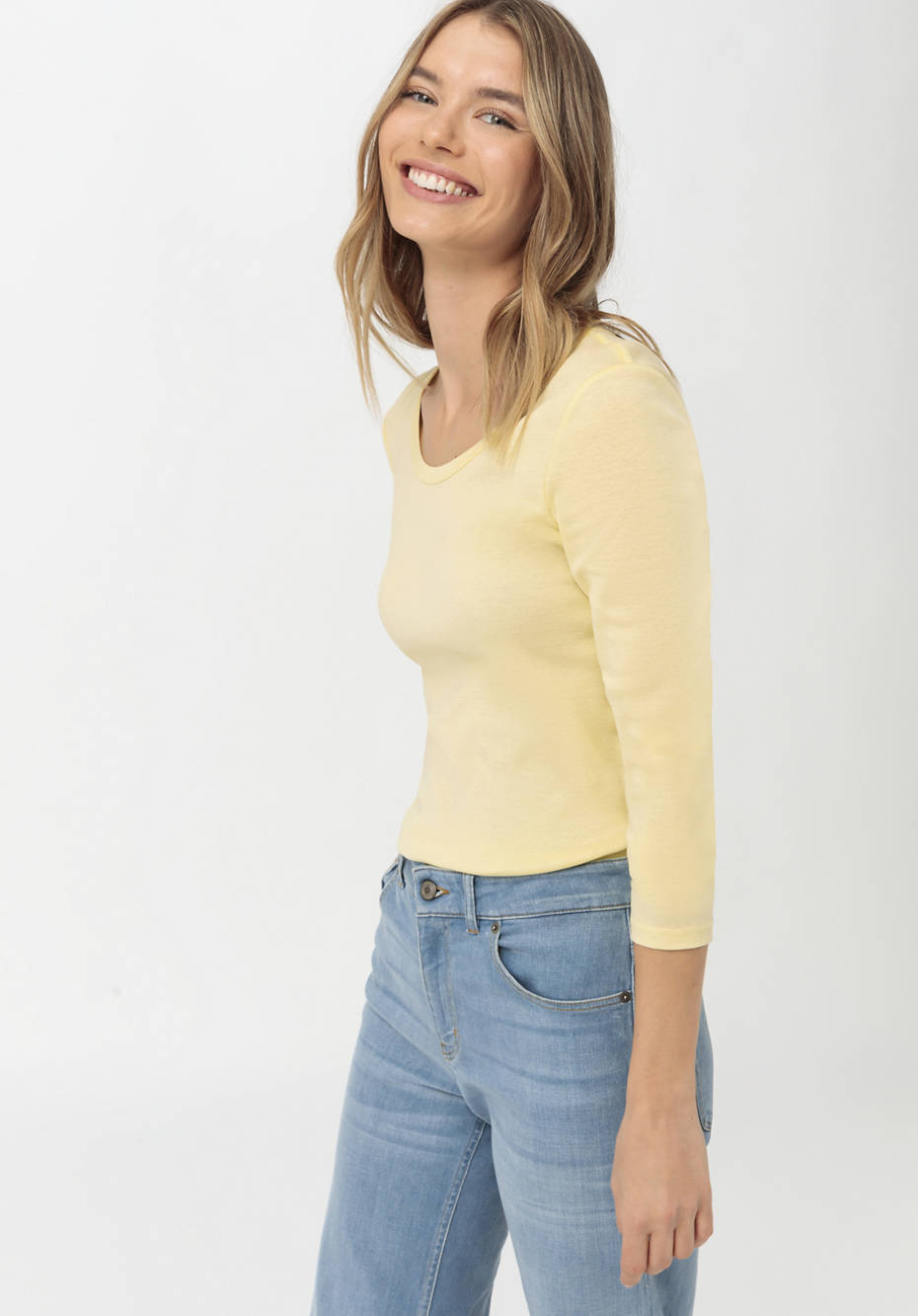 Langarm-Shirt aus reiner Bio-Baumwolle