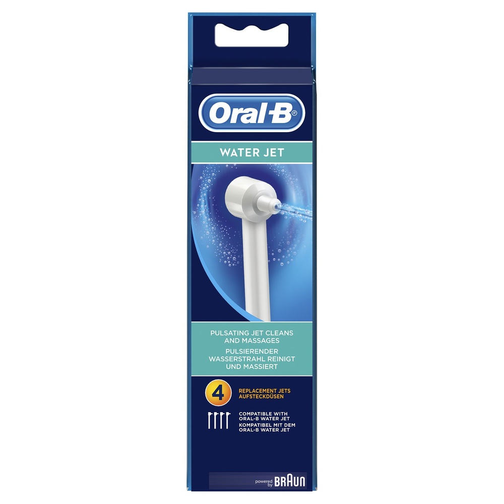 oral-b Oral-B - Waterjet Pack de 4 Canules Brossettes De Rechange
