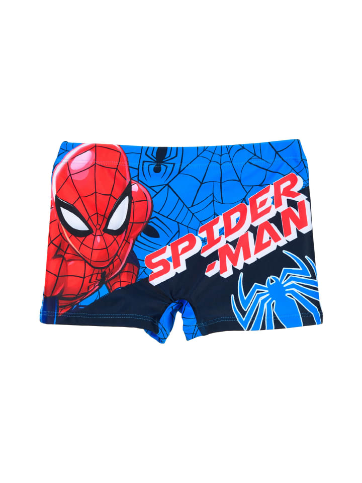 Spiderman Spiderman Jungen Badehose Schwimmhose in blau günstig kaufen