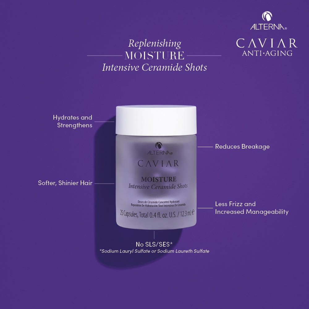Alterna Caviar Replenishing Moisture Intensive Ceramide Shots 25 Kapseln á 12,3 ml