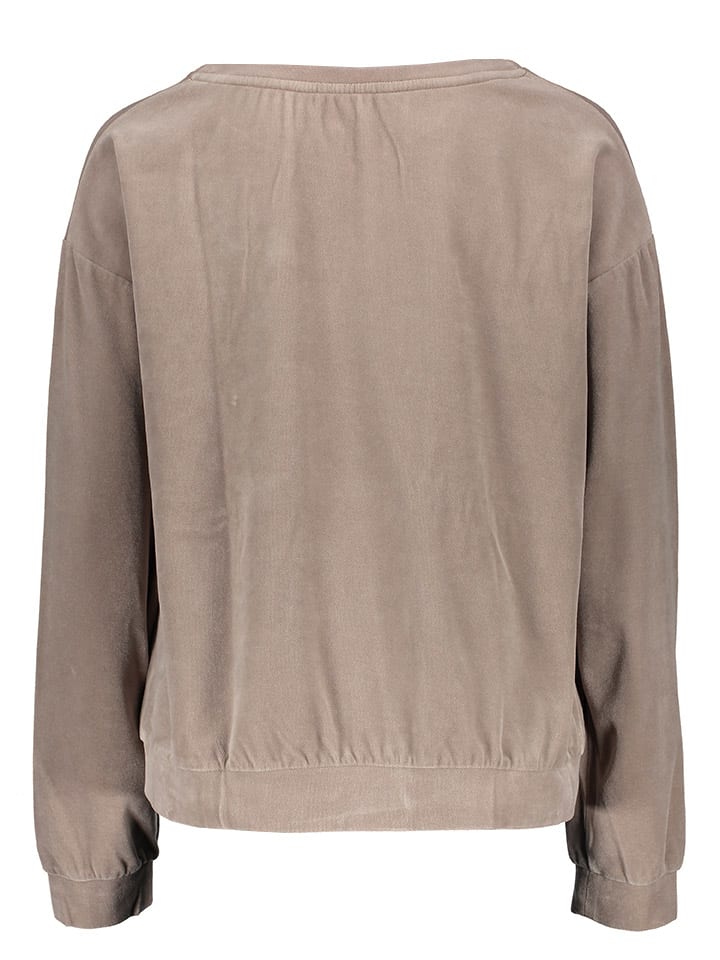 Juvia Sweatshirt in Taupe günstig kaufen