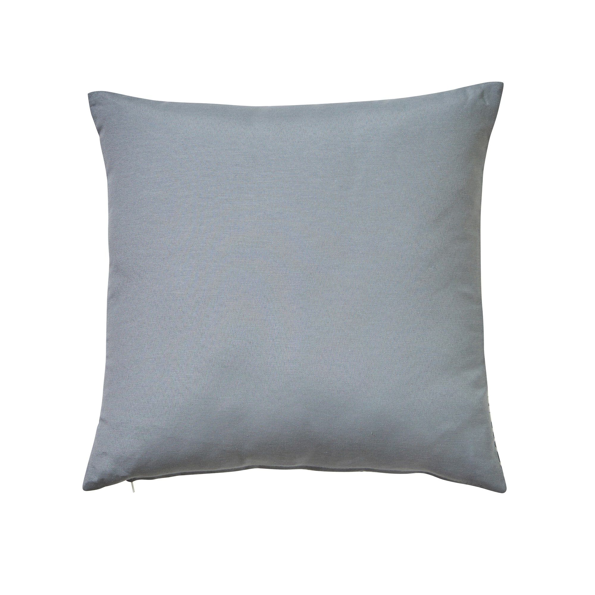 Housse de coussin carrée imprimé feuillage