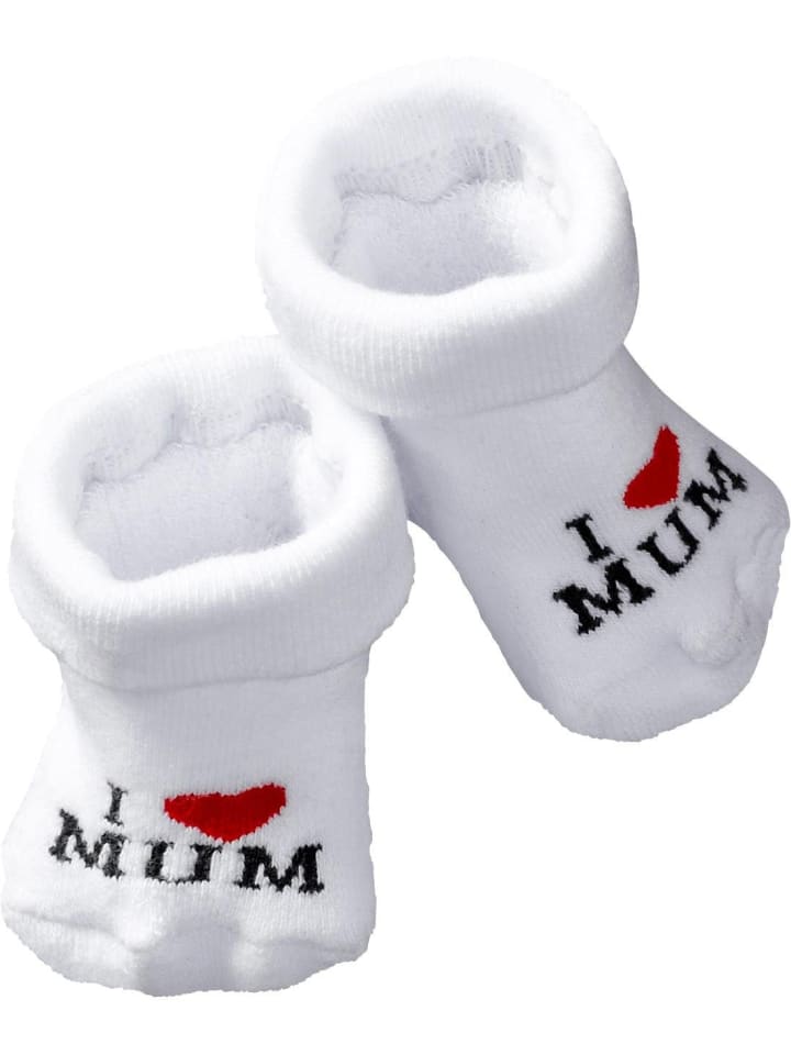 Vivance Umschlagsocken in weiß-grau günstig kaufen