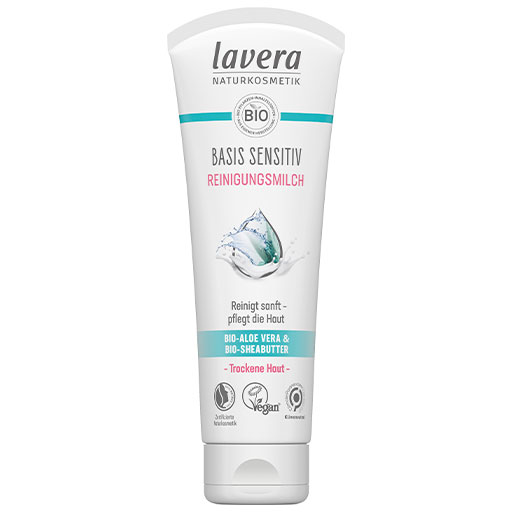LAVERA basis sensitiv Reinigungsmilch  125 ml  Milch