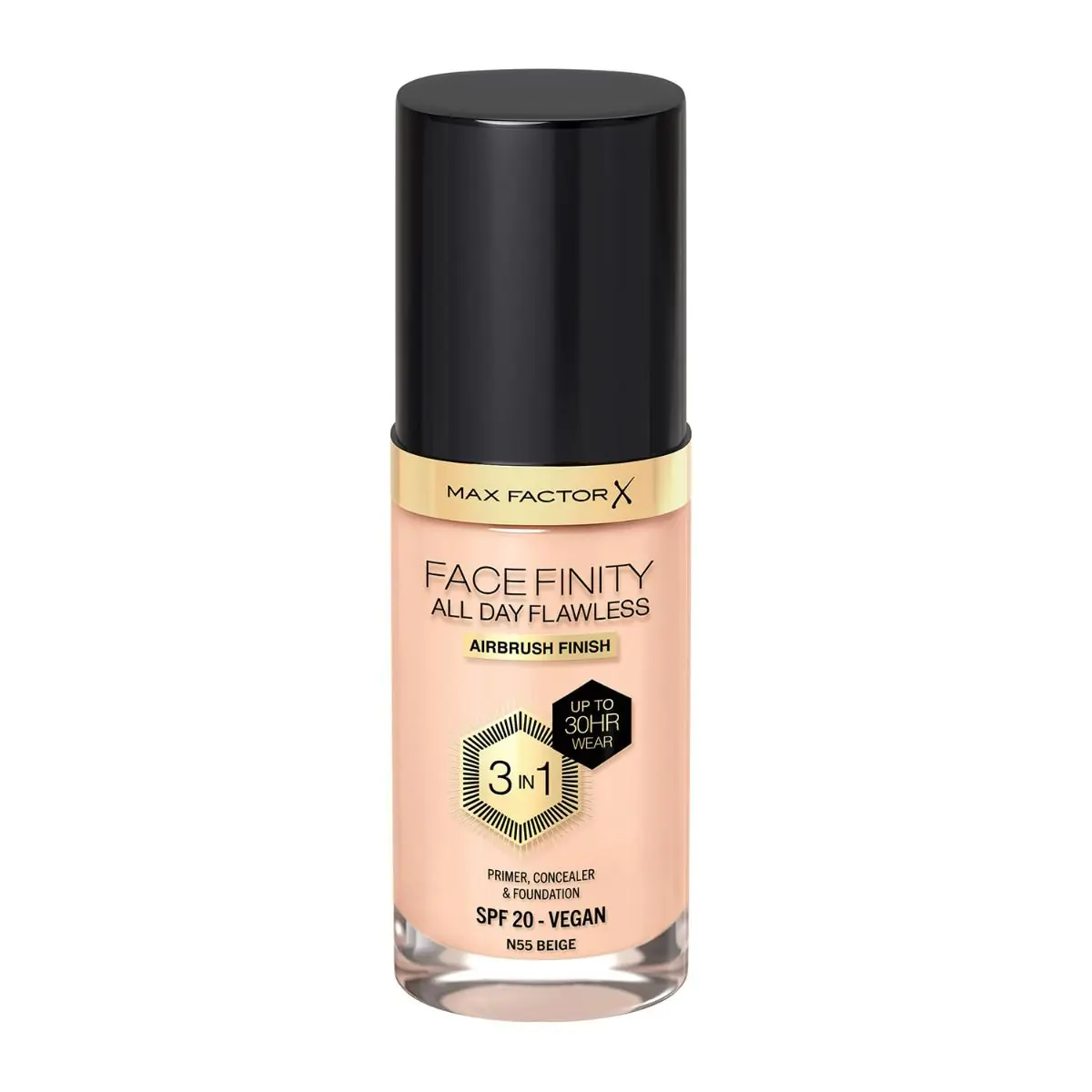 „Max Factor Facefinity 3in1 N55“ makiažo pagrindas