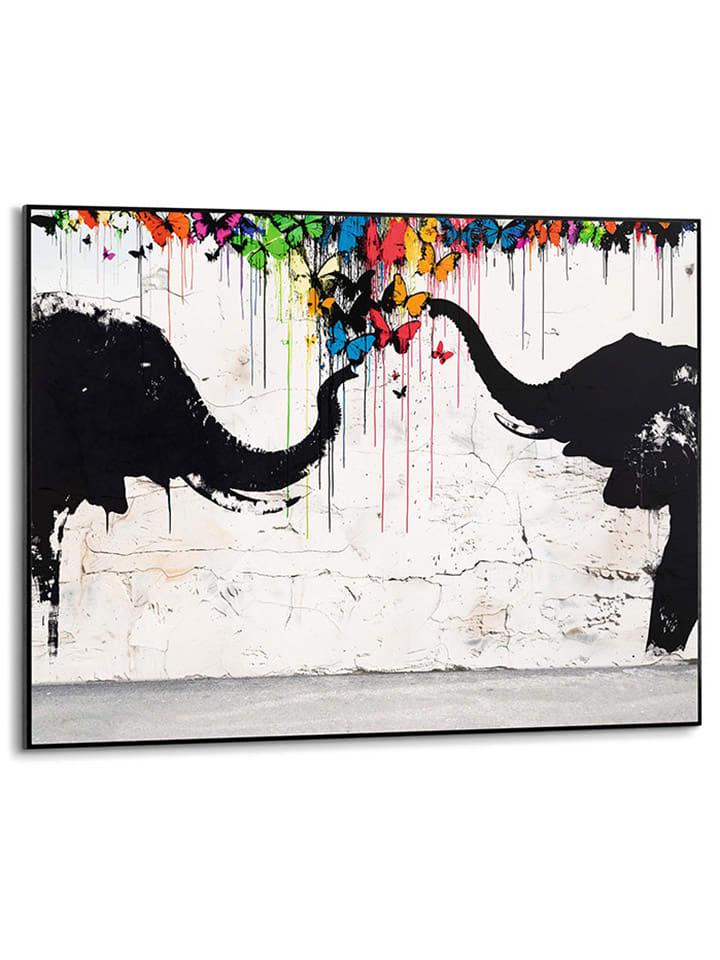Orangewallz Gerahmter Kunstdruck 