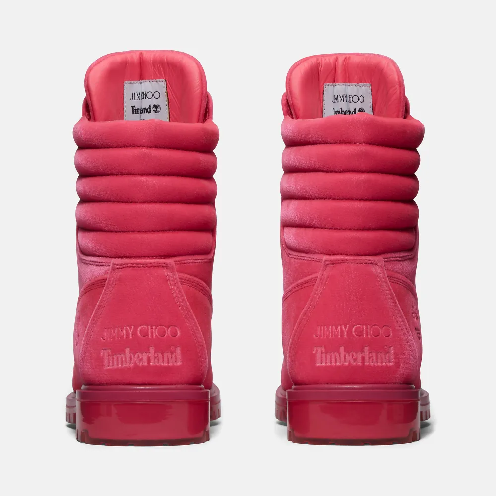 Timberland Jimmy Choo X 6 inch boot TB0A61HY6611 / pink