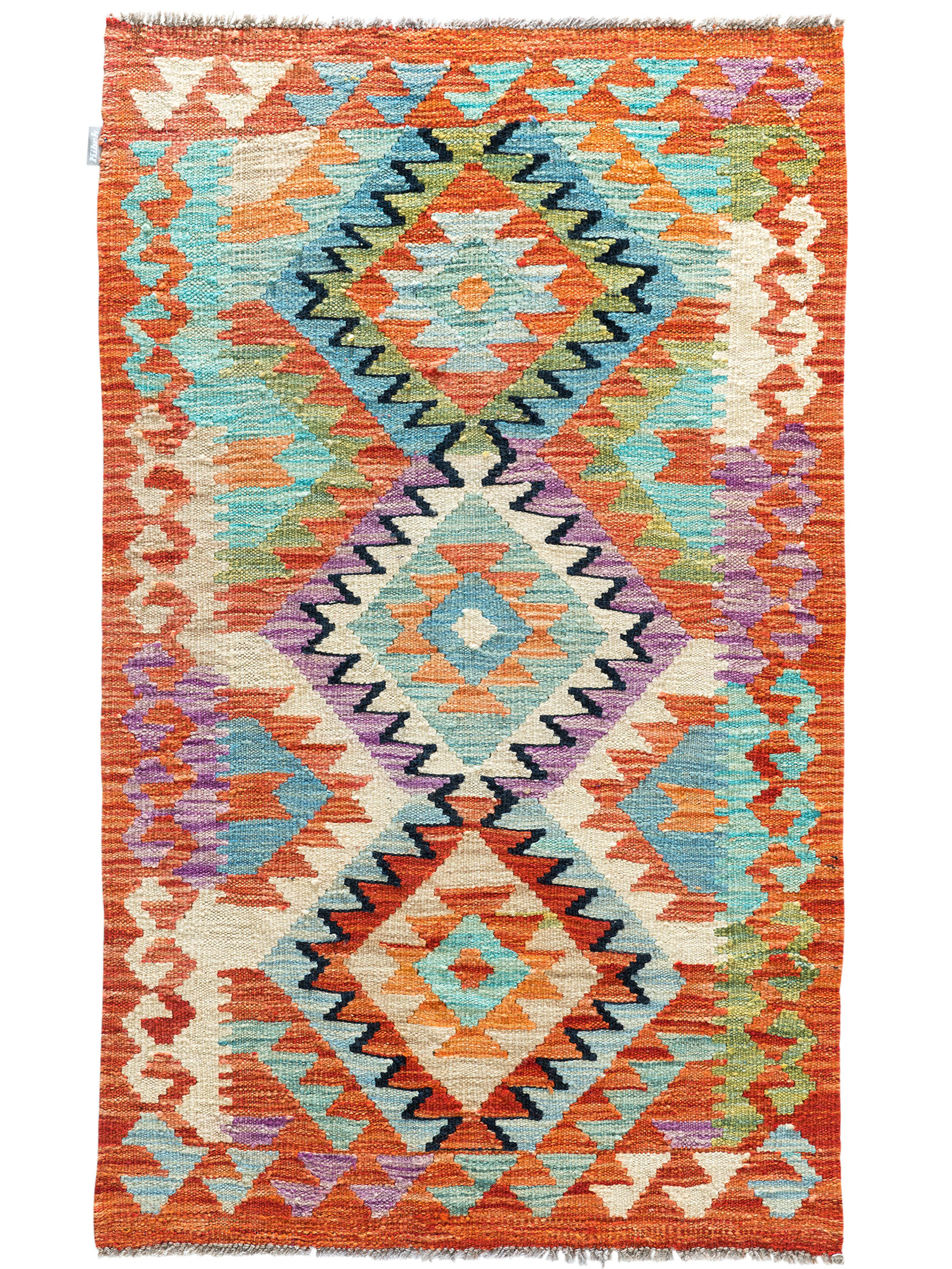 Afghan Kelim ca. 77 x 130 cm, Unikat / Einzelstück