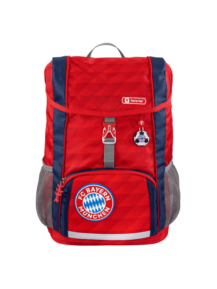 Step by Step 3tlg. Rucksack-Set KID in FC Bayern, Mia san Mia günstig kaufen onesize