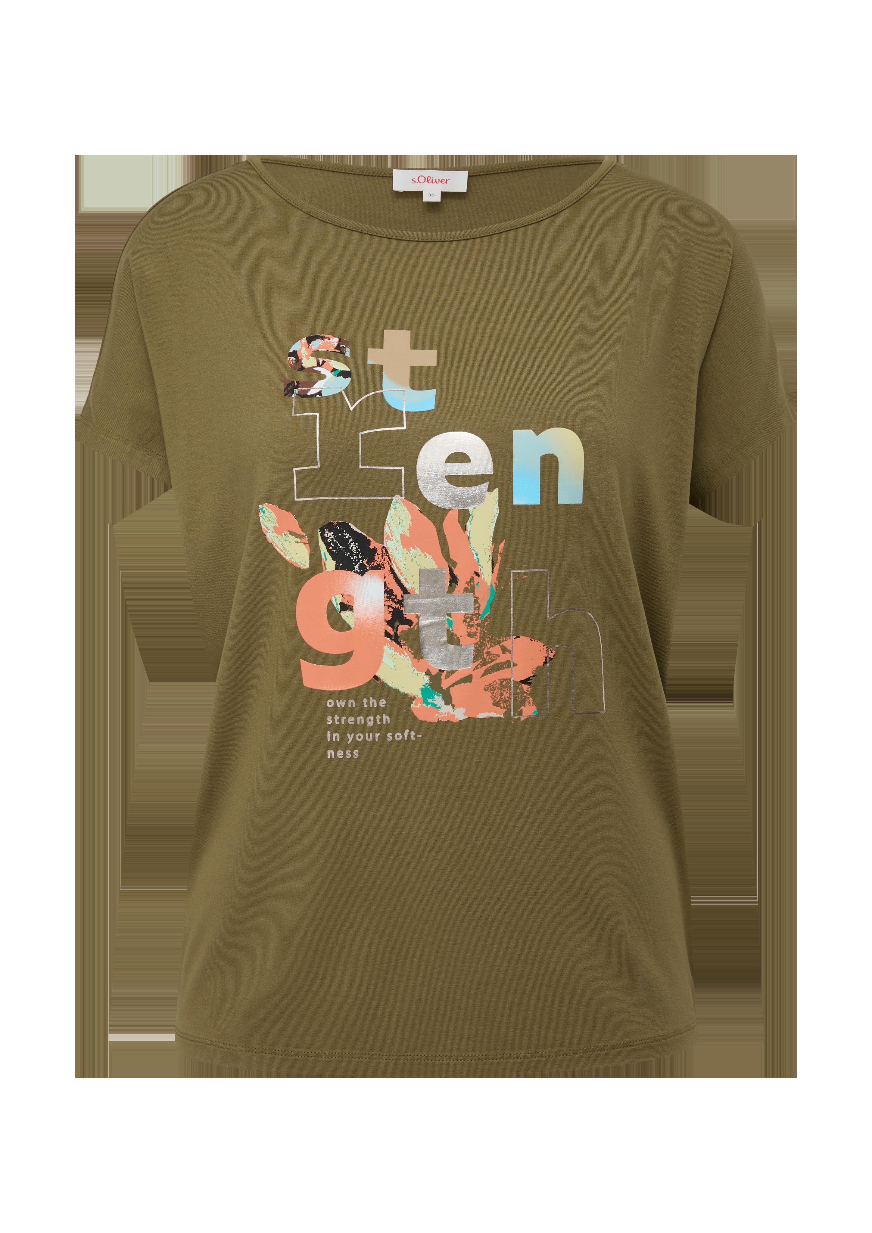 Shirt aus Viskosestretch  2130560-77D1