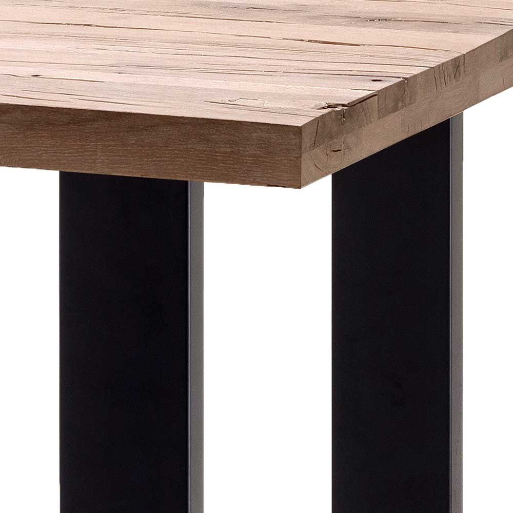 Pharao24 Stehtisch Santos, aus Massivholz