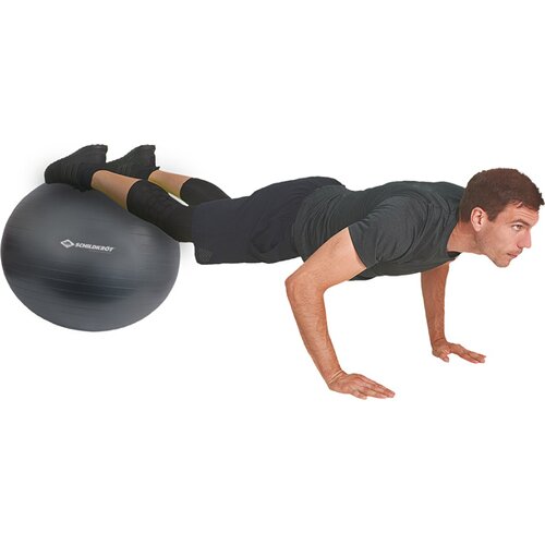 BALL SCHILDKRÖT GYMNASTIKBALL, ANTI-BURST QUALITÄT, INKL. LUFTPUMPE, PHTHALATFREI