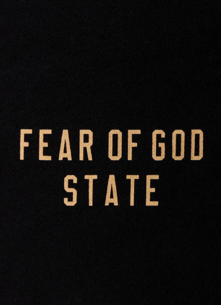 Široke trenirke Fear of God Essentials s logotipom i bočnim džepovima