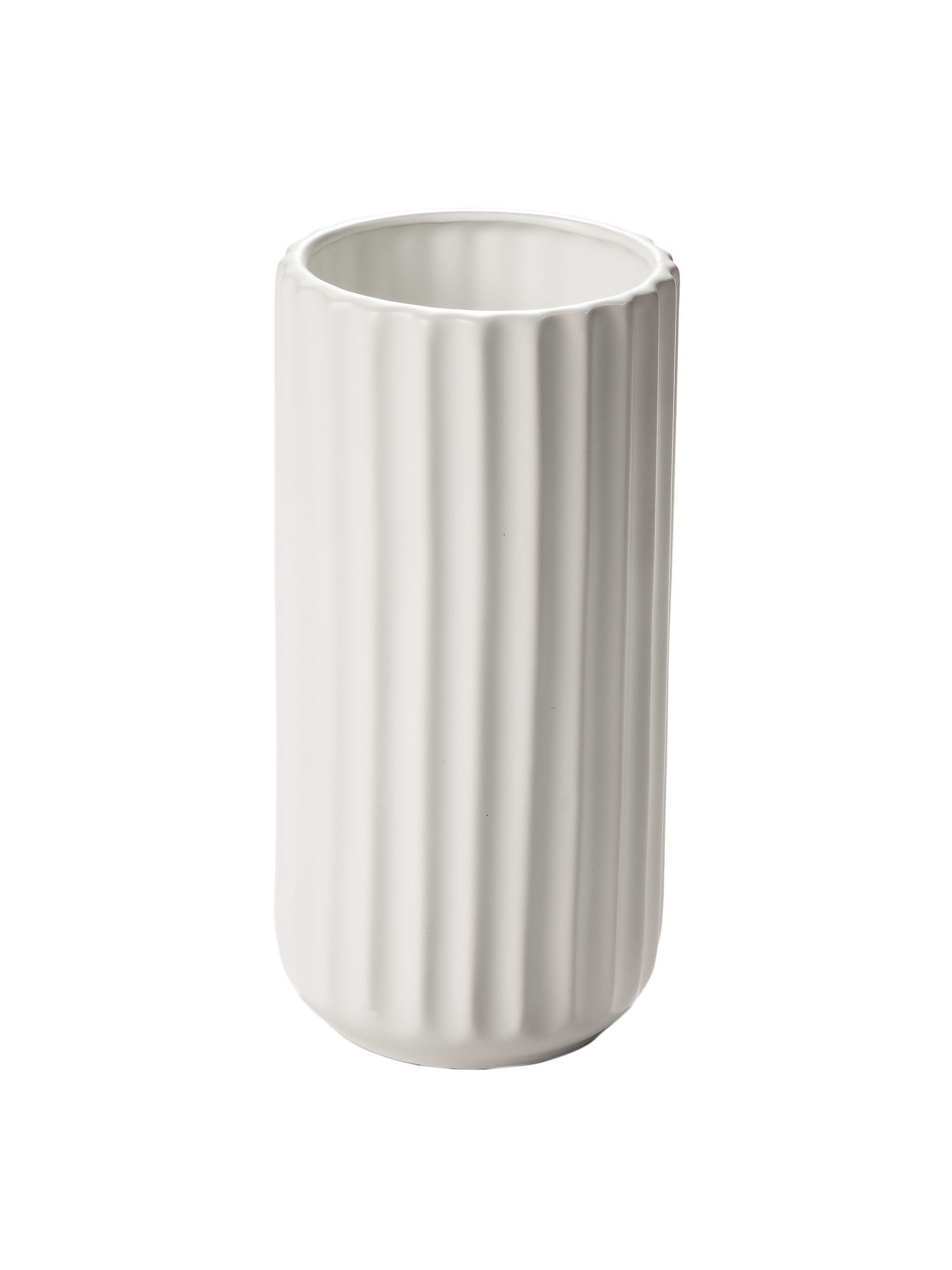 Lugu Deko-Vase, Weiss