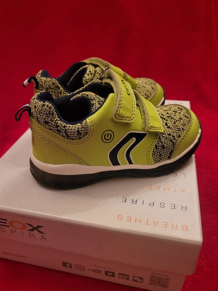 Geox Sneakers Respira Lime/grün günstig kaufen 23