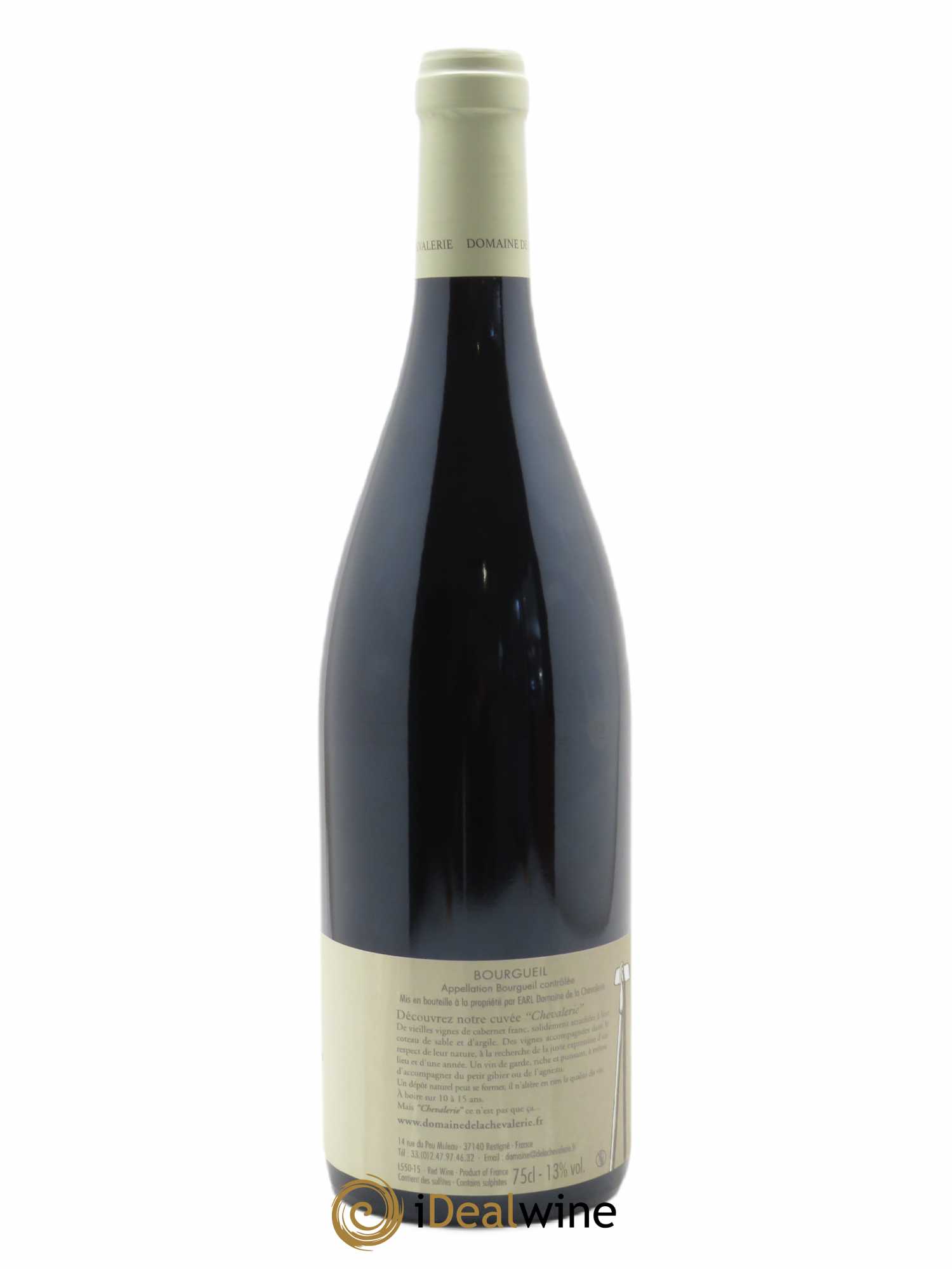 Bourgueil Chevalerie Domaine de la Chevalerie  2014 - Lot de 1 Bouteille