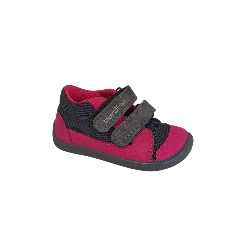 3F 3BE rosa Knöchelsneakers 2 Klett