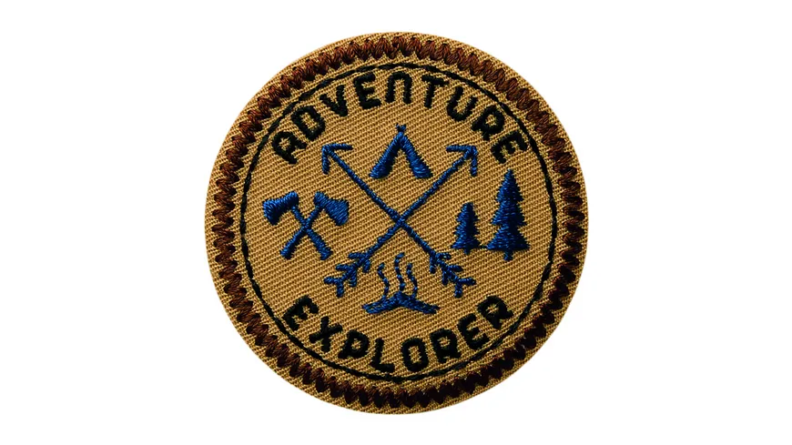Mono Quick Bügelmotiv Midi Adventure Explorer