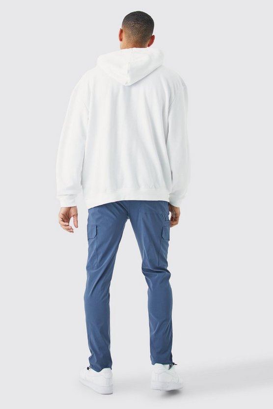 Elastische leichte Stretch Skinny Cargo-Hose