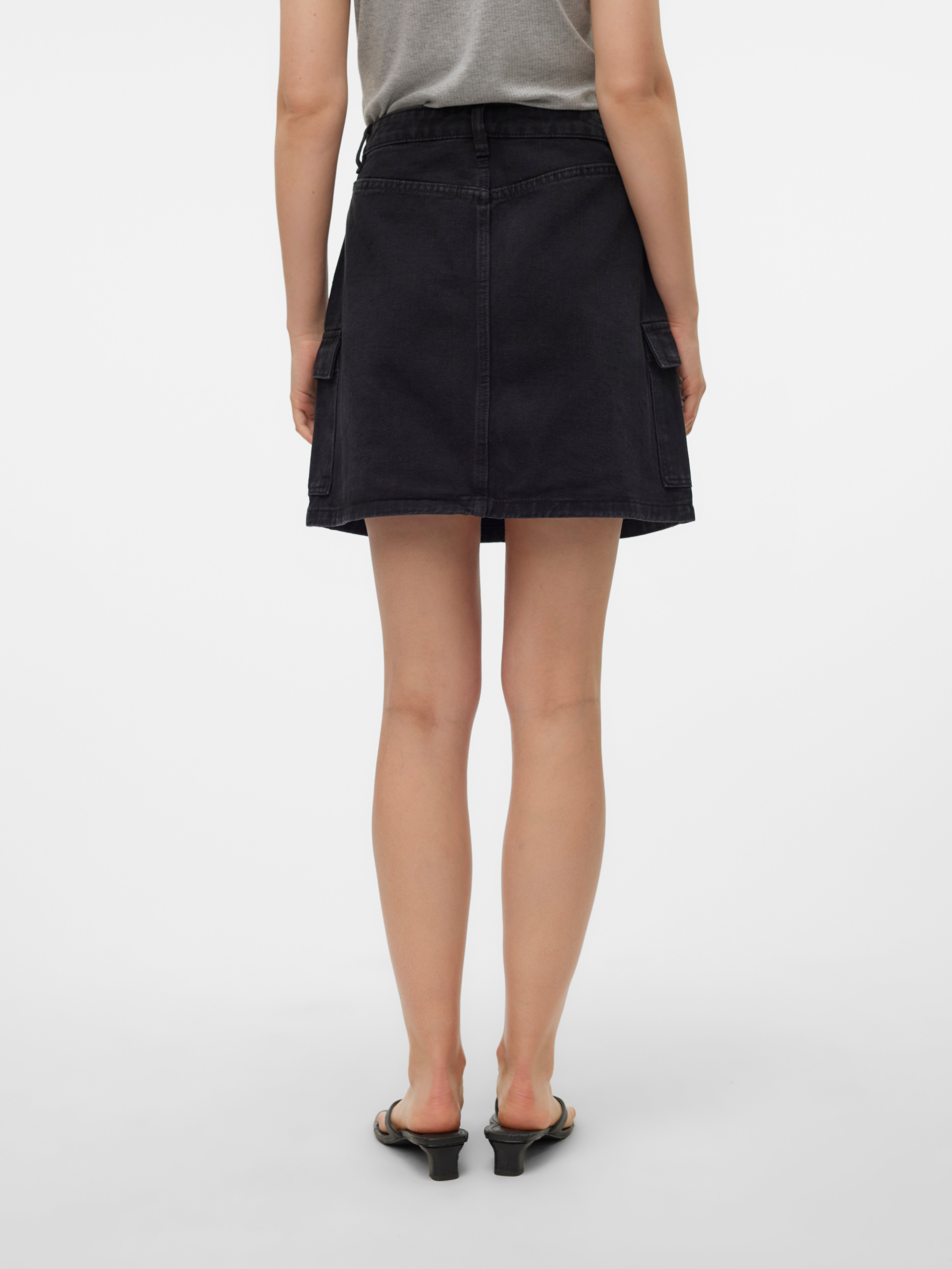 VMOAKLEY Hohe Taille Kurzer Rock