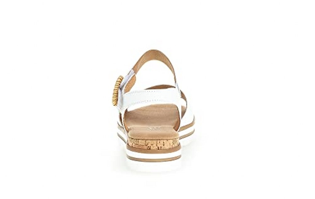 GABOR Komfort Sandalen weiss