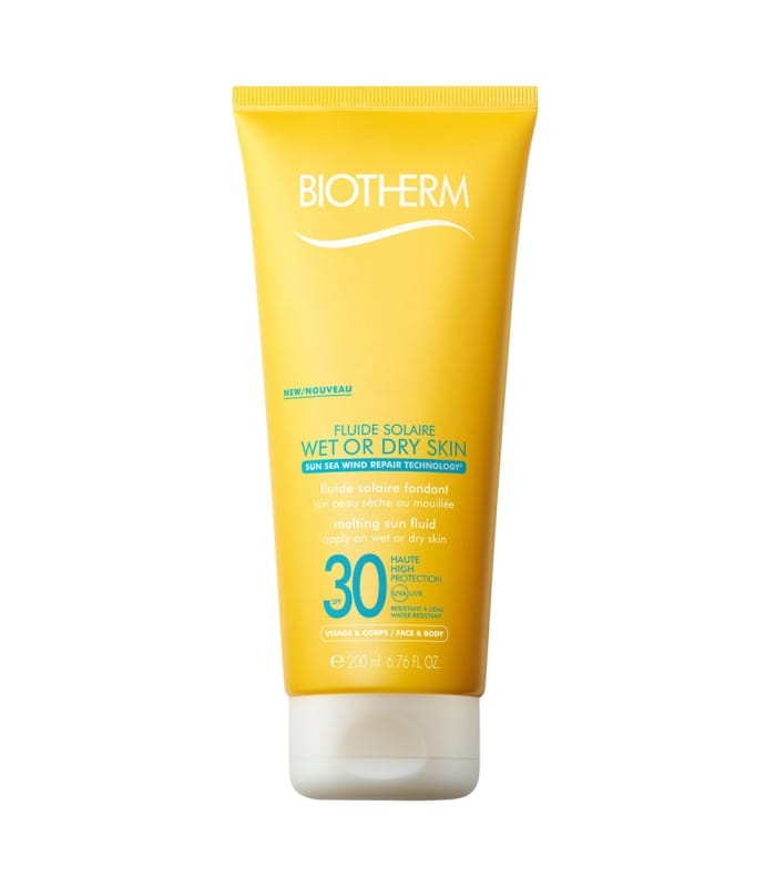 BIOTHERM SOLAIRE-Fluide Solaire Wet or Dry Skin SPF30
