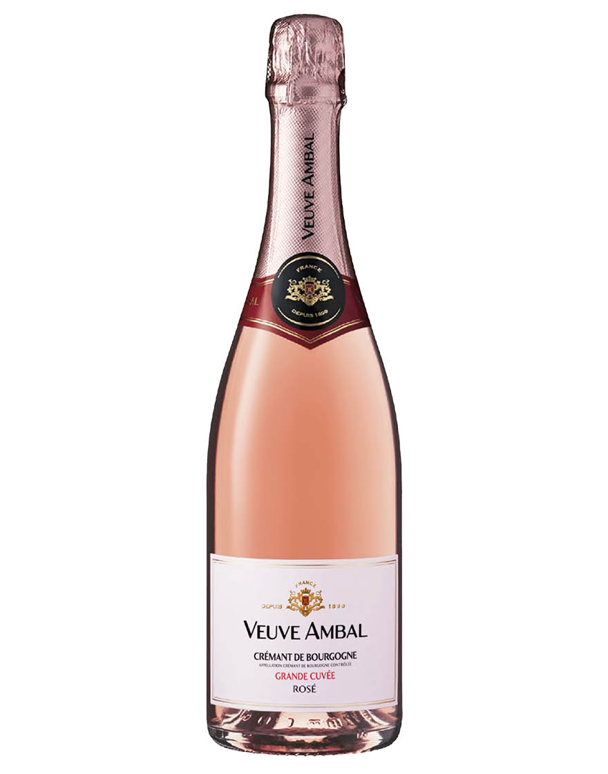 Crémant de Bourgogne Brut Rosé AOC Grande Cuvée Veuve Ambal 0,75 ℓ