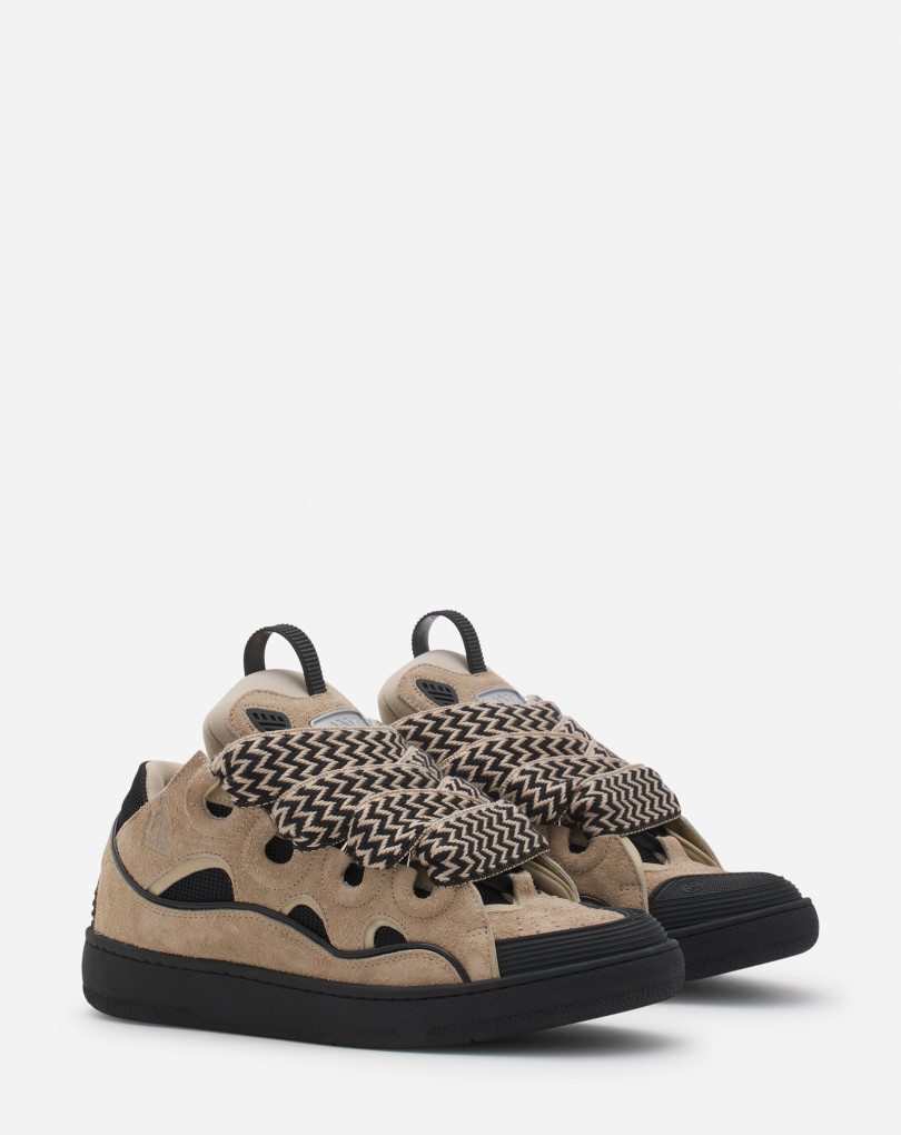 SNEAKERS CURB EN CUIR