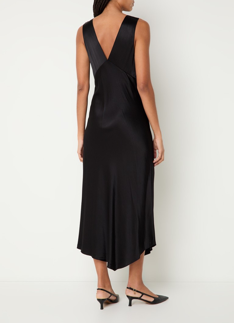 Rails Monique satin dress with slit